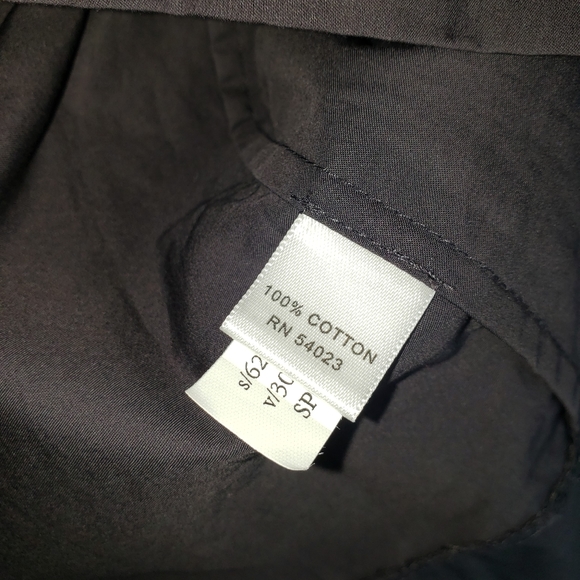 COPY - Banana Republic Dark Purple Cotton Skirt - Picture 3 of 6